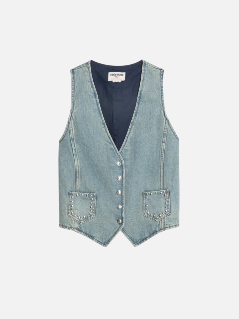 ZADIG&VOLTAIRE GILLIER džins prsluk