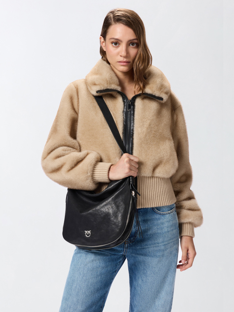 PINKO HOBO ZIP tašna