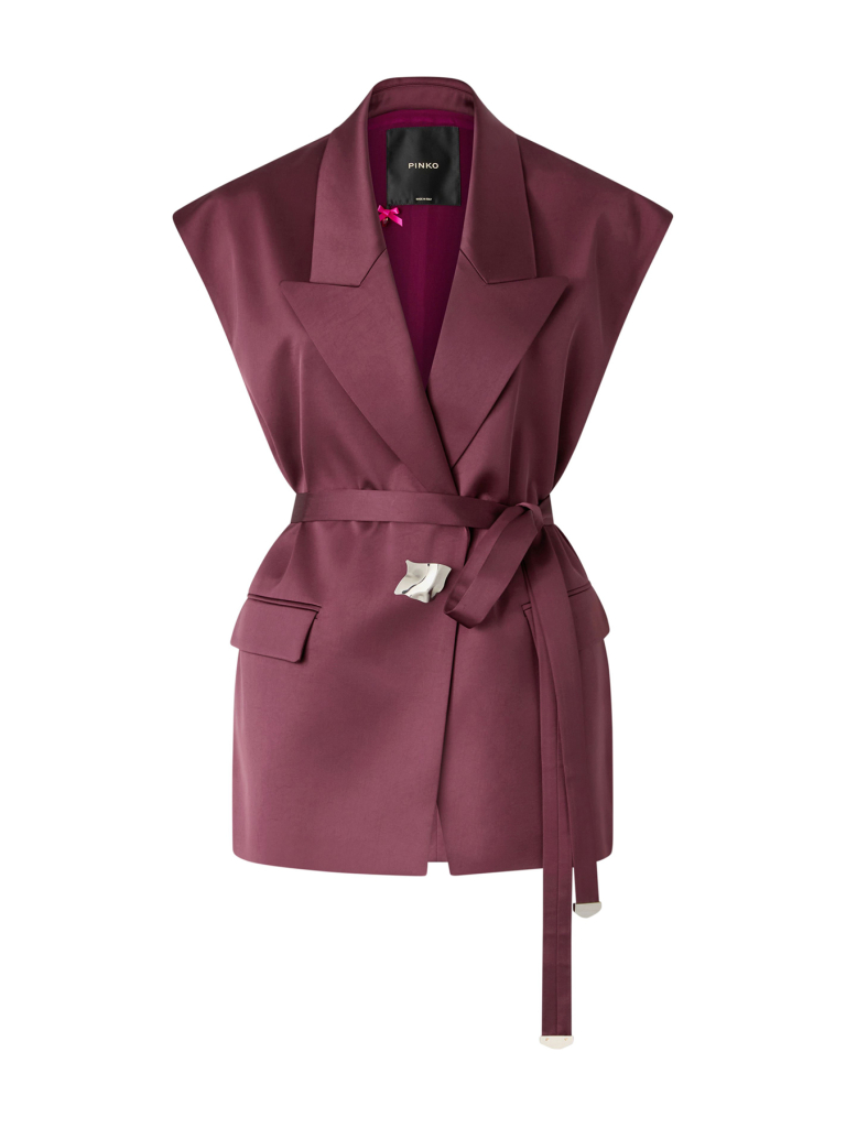 PINKO MELANZANA prsluk