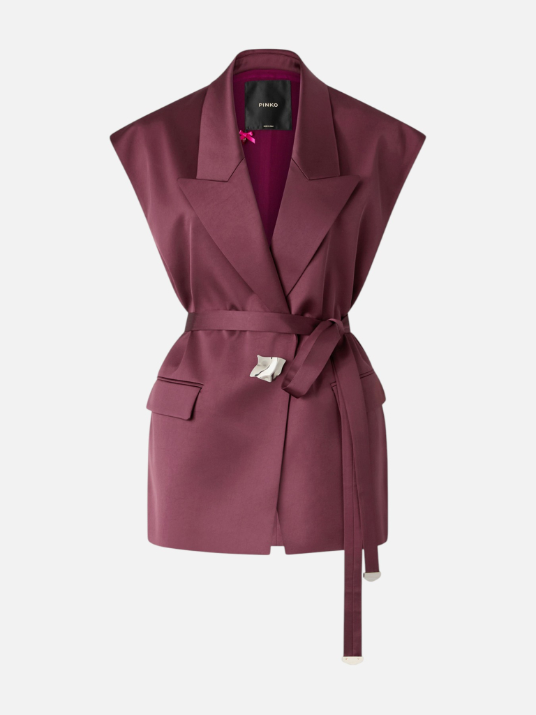 PINKO MELANZANA prsluk