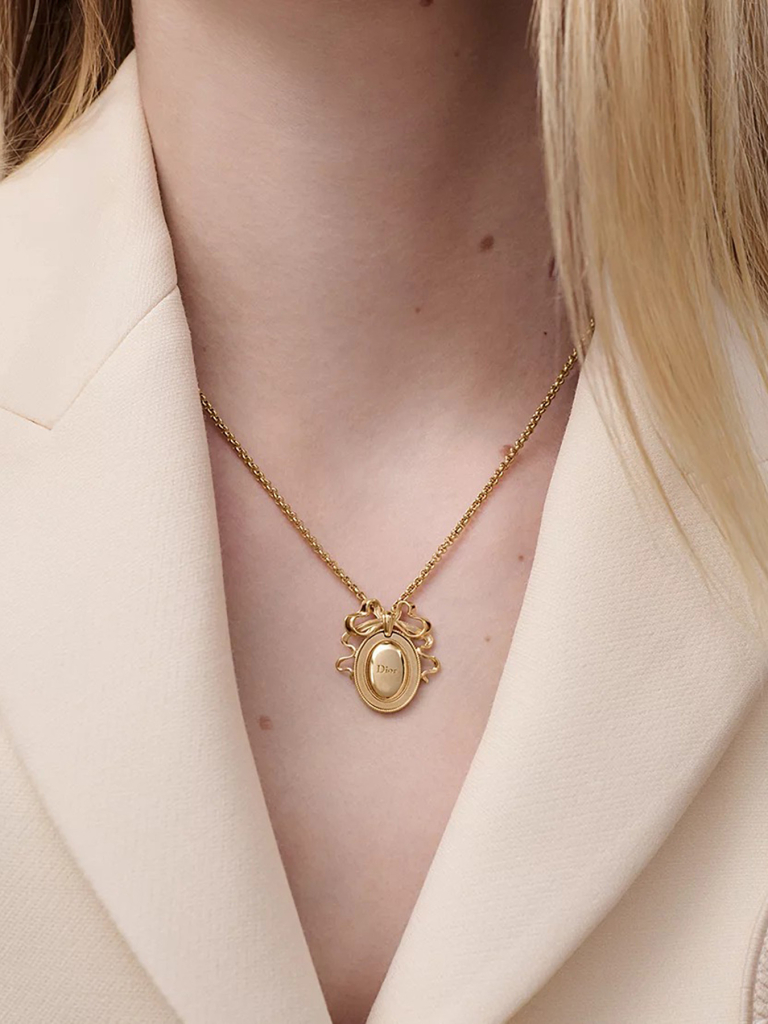 CHRISTIAN DIOR MEDALLION ogrlica