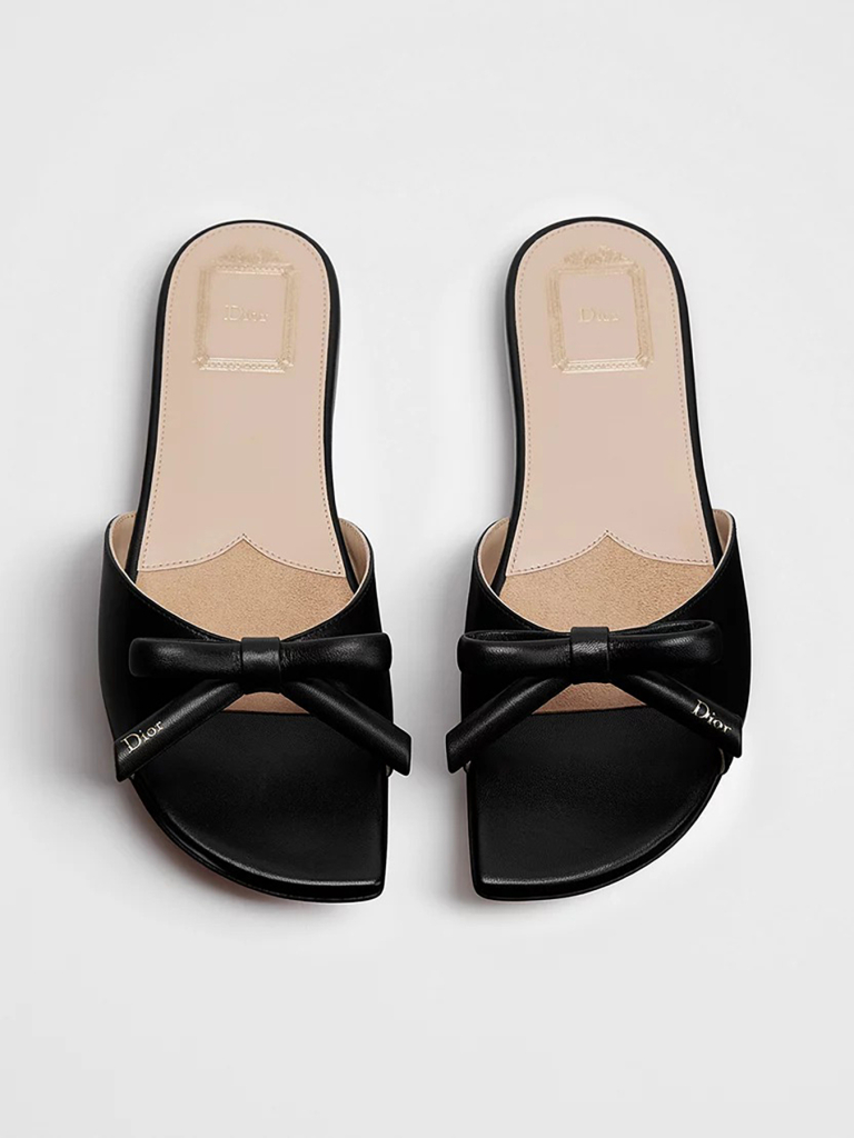 CHRISTIAN DIOR BOW papuče
