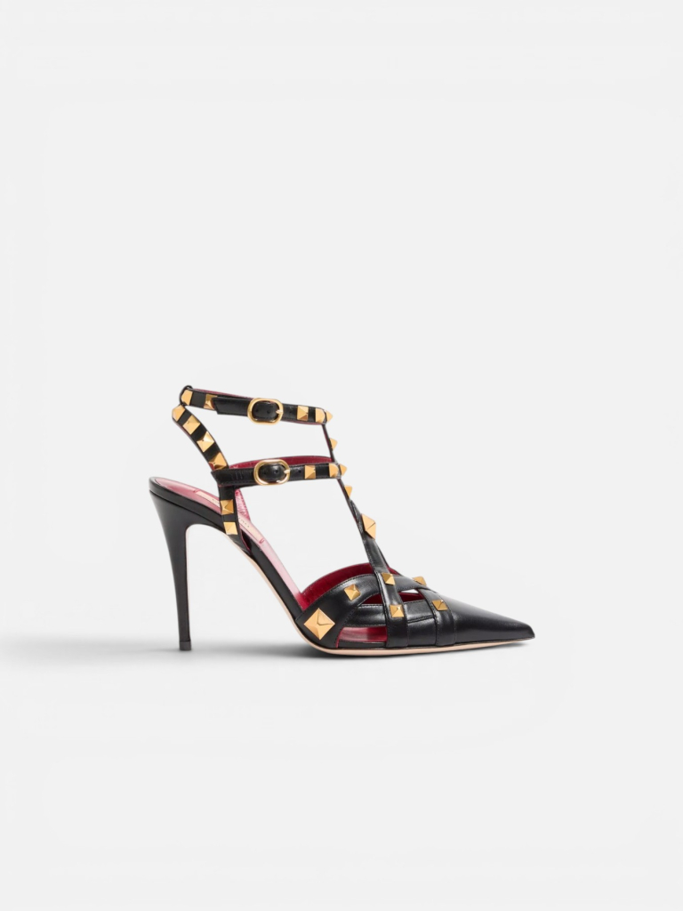 VALENTINO GARAVANI STUDDY KIDSKIN sandale