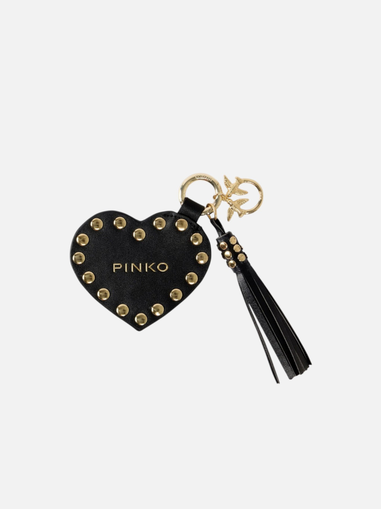 PINKO STUDS HEART privezak